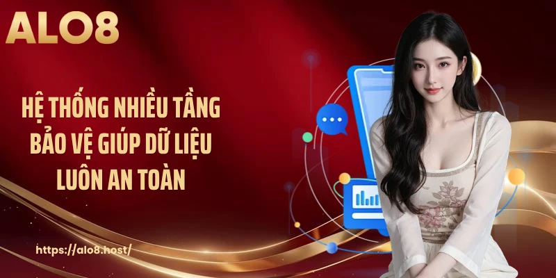 Hệ thống nhiều tầng bảo vệ giúp dữ liệu luôn an toàn